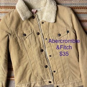A&F corduroy jacket